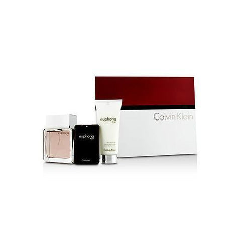 Euphoria Coffret: Eau De Toilette Spray 100ml/3.4oz + After Shave Balm 100ml/3.4oz + Eau De Toilette 20ml/0.67oz 3pcs