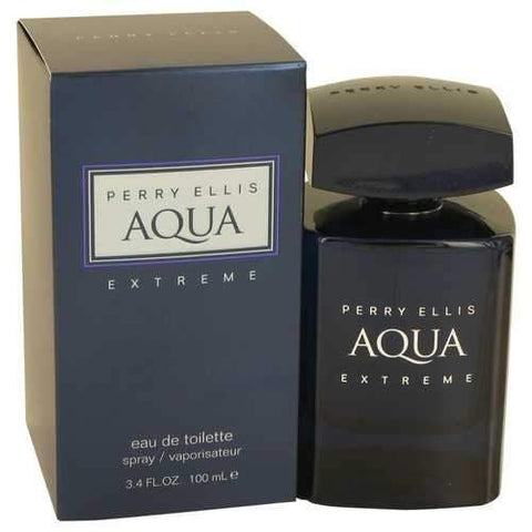 Perry Ellis Aqua Extreme by Perry Ellis Gift Set -- 3.4 oz Eau De Toilette Spray + .25 oz Mini EDT Spray + 6.8 oz Body Spray + 1.7 oz Shower Gel (Men)