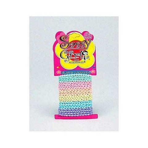 Multi-Color Hair Bands ( Case of 48 )