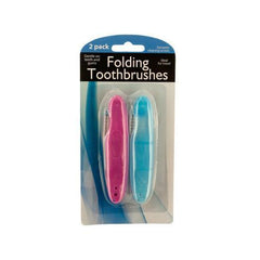 Folding Travel Toothbrushes ( Case of 24 )