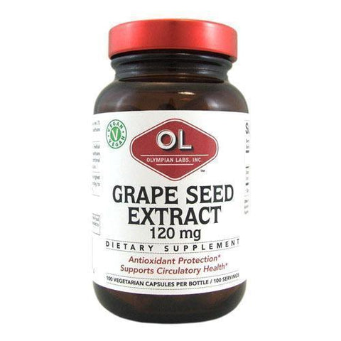 Olympian Labs Grape Seed Extract 120 mg (100 Capsules)