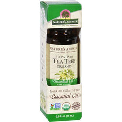 Natures Answer Essential Oil  Organic  Tea Tree  .5 oz