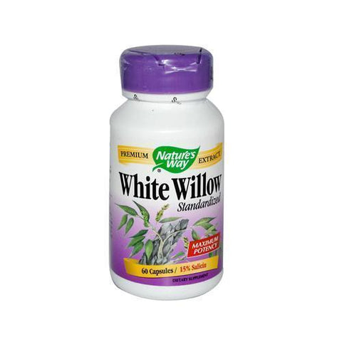 Nature's Way White Willow Bark 300 mg (60 Capsules)