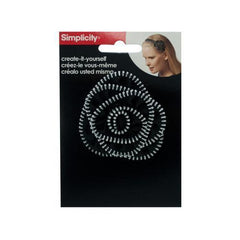 lg rosette silver zip ( Case of 144 )